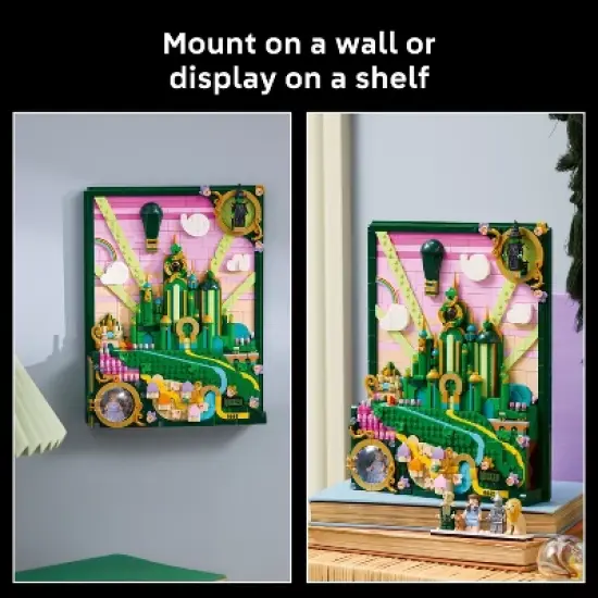 LEGO Wicked Emerald City Wall Art for Adults 75685 image {6}