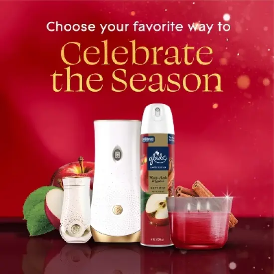 Glade Automatic Spray Air Freshener - Warm Apple & Spices - 6.2 fl oz image {9}