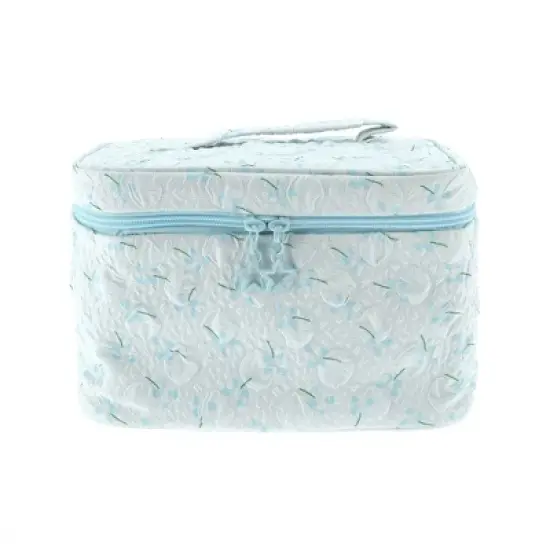 Unique Bargains Floral Large Square Makeup Bag 1 Pc image {5}