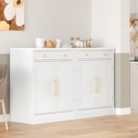 Bella Depot Modern Freestanding Kitchen Pantry Cabinet image {17}