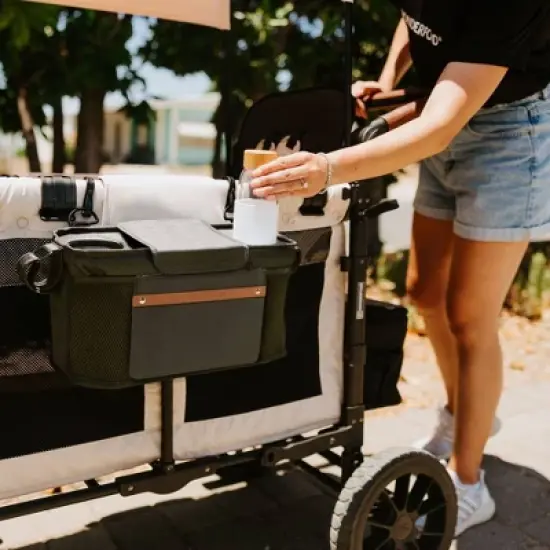 WONDERFOLD Parent Console with Insulated Stroller Cup Holders - Large image {4}