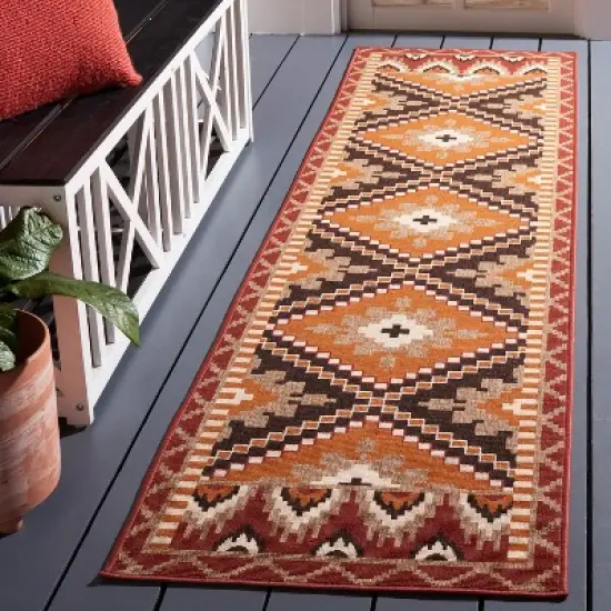 Veranda VER096 Power Loomed Indoor/Outdoor Area Rug  - Safavieh image {1}