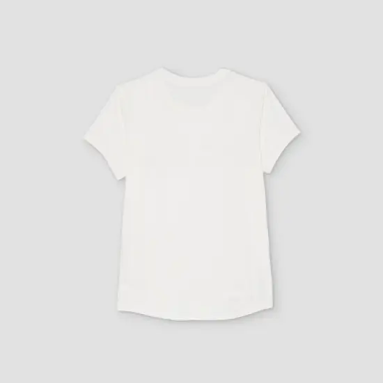 Short Sleeve Raise Them Kind & Brave Graphic Maternity T-Shirt - Isabel Maternity by Ingrid & Isabel&trade; Light Beige image {1}