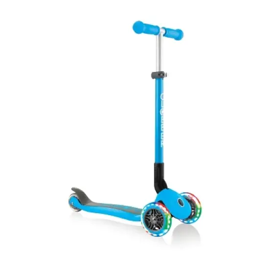 Globber Primo Foldable 2 Wheel Kids' Kick Scooter - Light Blue image {2}