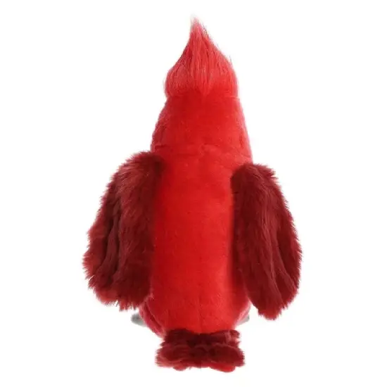 Aurora Small Cardinal Miyoni Realistic Stuffed Animal Red 8" image {3}