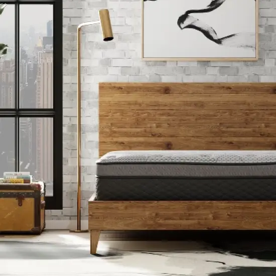 Yinvani 12" Hybrid Pocket Coil Mattress image {4}