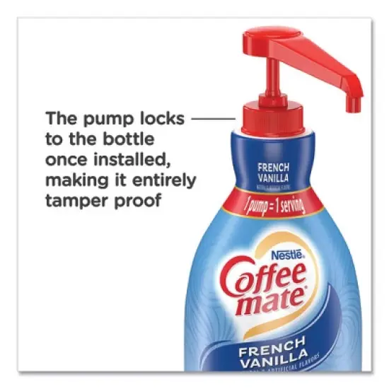 Coffee mate Liquid Coffee Creamer, French Vanilla, 1500mL Pump Bottle image {6}