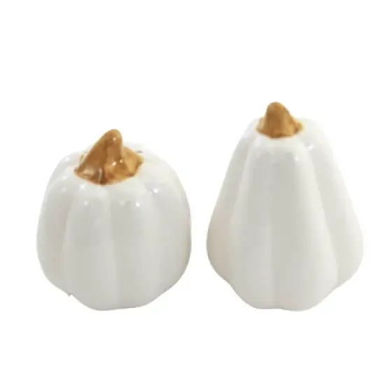 Tabletop 3.0 Inch Pumpkin Salt And Pepper Shaker , Halloween Fall (2PC) image {4}