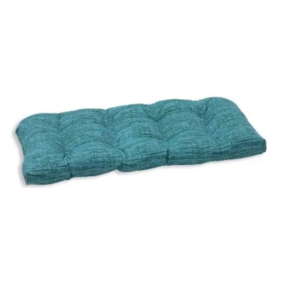 Remi Lagoon Outdoor Seat Cushion - Blue - Pillow Perfect image {6}