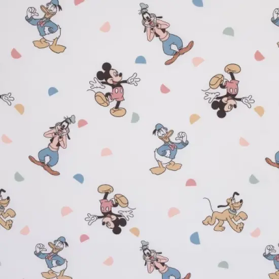 Disney Baby Mickey Mouse and Friends Fitted Crib Sheet image {2}