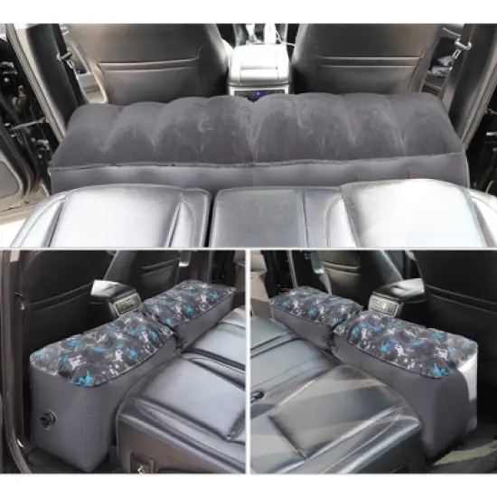 Unique Bargains Car Mattress Sleeping Mat Gray Assorted Color image {2}