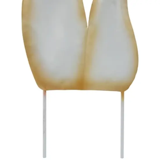 Northlight Double Mushrooms Outdoor Garden Stake - 16" - Red and Green image {6}