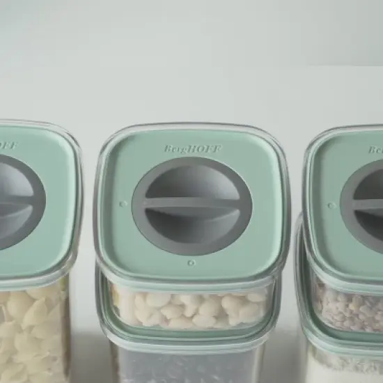 BergHOFF Leo Smart Seal Food Container Set, Green image {2}