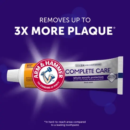 Arm & Hammer Complete Care Toothpaste - Fresh Mint - 12oz/2pk image {3}