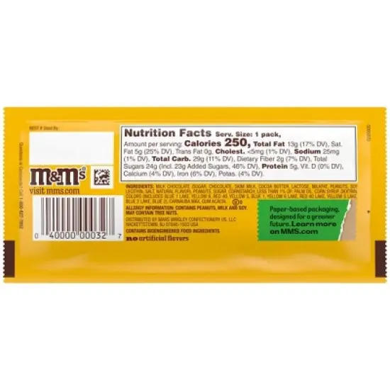 M&M's Peanut Single - 1.74oz image {9}