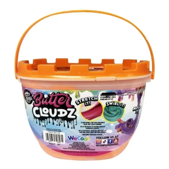 Compound Kings Halloween Pumpkin Crush Butter Cloudz Tub: Creative Thinking Slime for Kids & Adults, 1 Piece image {4}