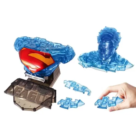 Eaglemoss Limited DC Superman 72 Piece 3D Jigsaw Puzzle | Crystal Color image {1}