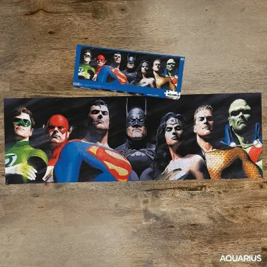 NMR Distribution DC Comics Justice League 1000 Piece Slim Jigsaw Puzzle image {2}