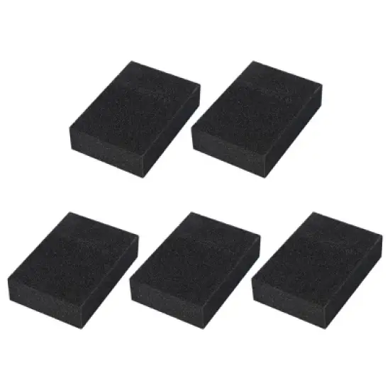 Unique Bargains Kitchens Non-Scratches Pad Scouring Scrub Sponge 5 Pcs image {7}