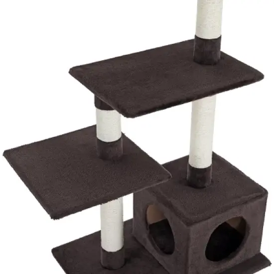 Sam's Pets Randolph 43" Brown Cat Tree image {4}