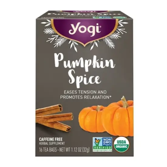 Yogi Pumpkin Spice Tea Bags - 16ct image {8}
