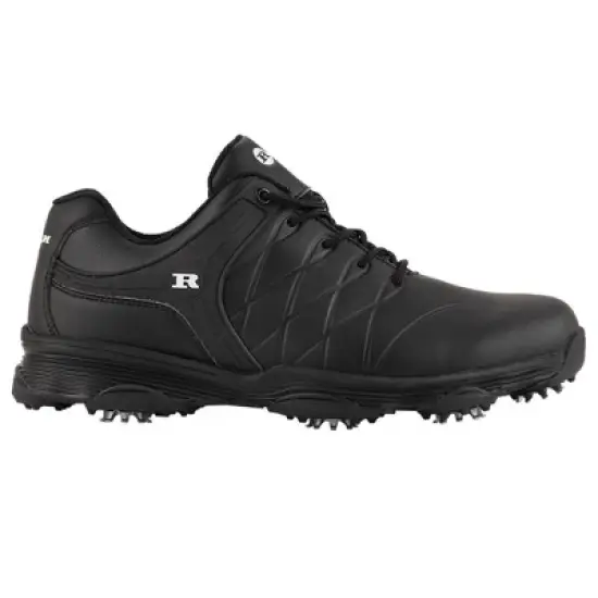 Ram Golf FX Tour Mens Waterproof Golf Shoes Black image {1}