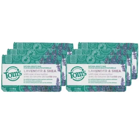 Tom's Of Maine Lavender and Shew Soap Bar - Case of 6/5 oz image {6}