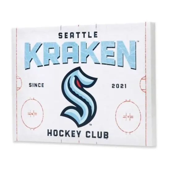 NHL Seattle Kraken Rink Canvas image {1}