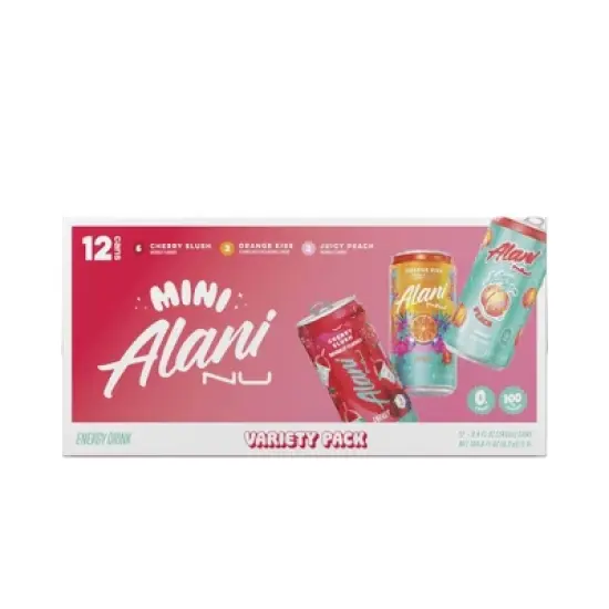 Alani Mini Variety Pack Energy Drink - 12pk/8.4 fl oz Cans image {2}