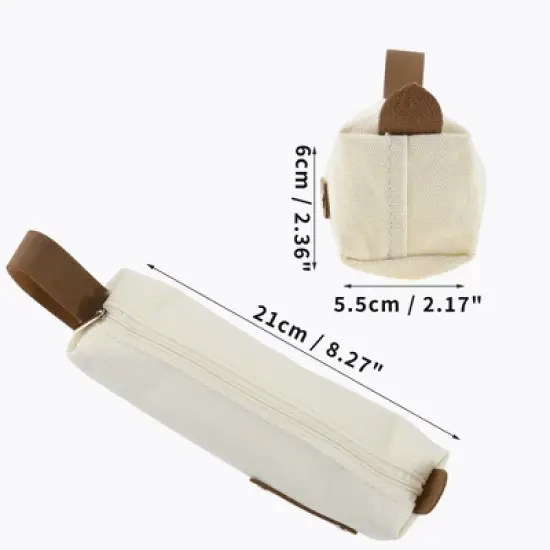 Unique Bargains Canvas Pencil Case image {5}