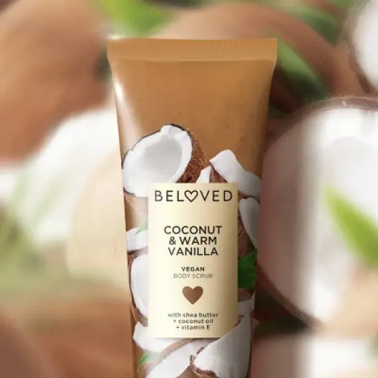 Beloved Coconut & Warm Vanilla Sugar Scrub - 8oz image {2}