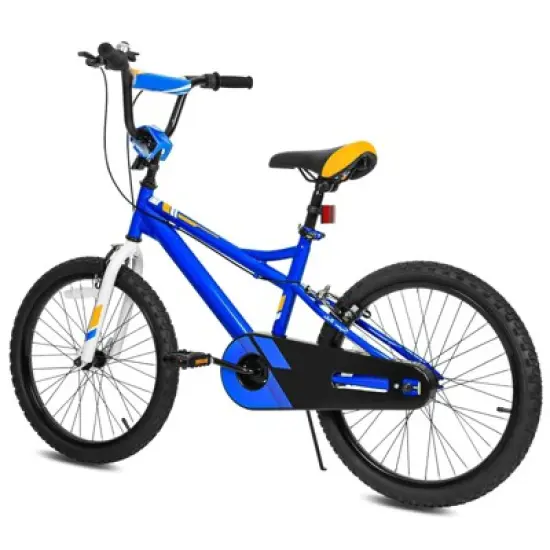 hykolity 20 inch Kids Bike Children Bicycle for Boy 7-13 Years Old Cycling Kiddo Height 48-62 inch Coaster Brakes Blue image {4}