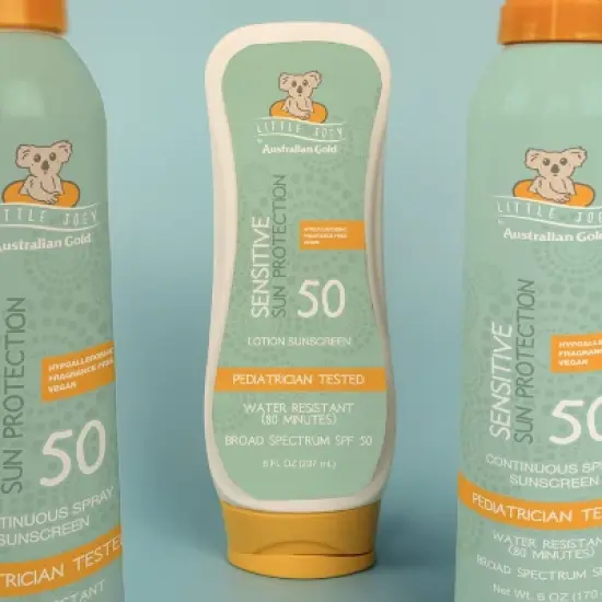 Australian Gold Little Joey Kids Sunscreen Lotion - SPF 50 - 8 fl oz image {3}