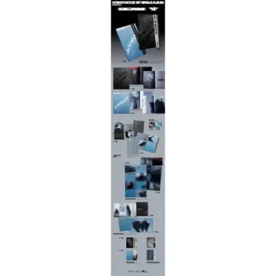 HOSHI X WOOZI ( SEVENTEEN)  - 1ST SINGLE ALBUM " BEAM" (Target Exclusive, CD) image {2}