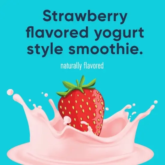 :ratio Protein Yogurt Beverage Strawberry - 26g Protein 10.8oz image {2}