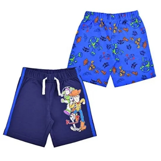 Disney Boy's 2-Pack Toy Story Printed Casual Short Set for Kids image {5}