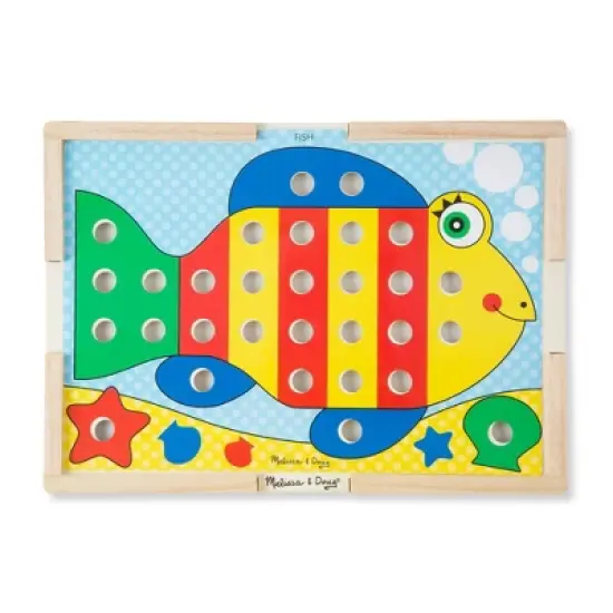 Melissa & Doug Sort and Snap Color Match - Sorting and Patterns Educational Toy image {2}