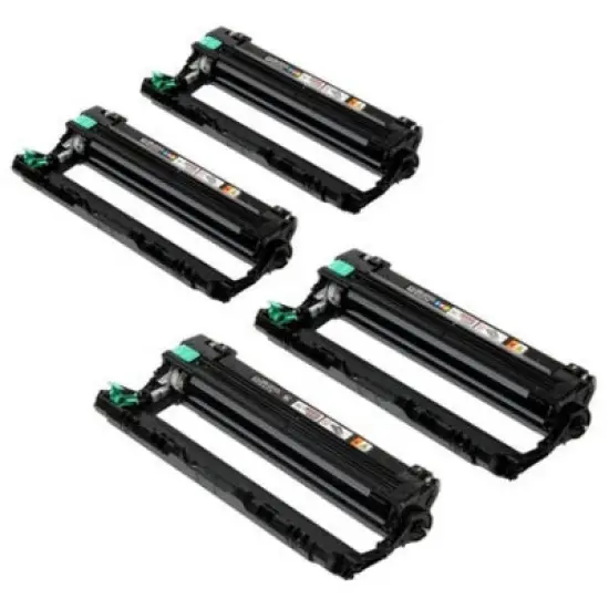 Genuine Brother HL-3140CW 4 pc Drum Unit Set image {1}