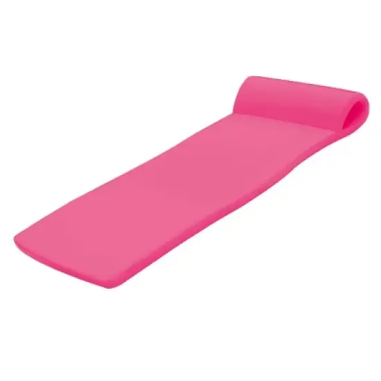 TRC Recreation Super Soft Sunsation Foam Pool Float Loungers, Pink and Yellow image {1}