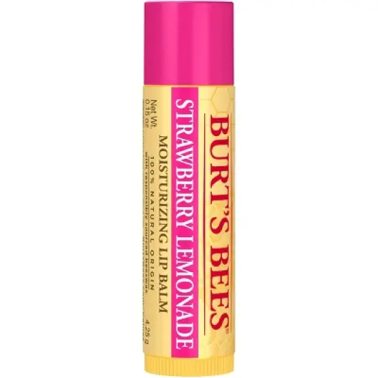 Burt's Bees Strawberry Lemonade Lip Balm - 0.15oz image {1}