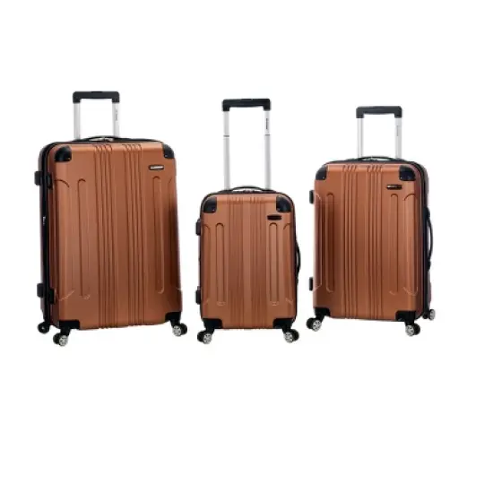 Rockland Sonic 3pc ABS Hardside Luggage Set image {7}