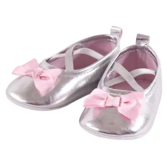 Little Treasure Baby Girl Cotton Bodysuit, Pant and Shoe 3pc Set, Princess image {3}