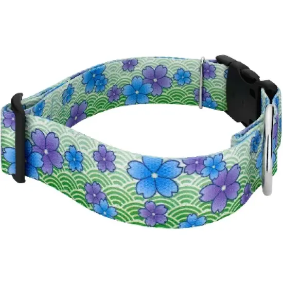 Country Brook Petz HossFit Jr Wide Deluxe Dog Collar - Spring Collection image {2}