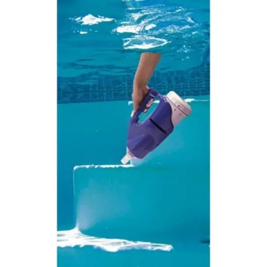 WaterTech Pool Blaster Catfish Swimming Pool Spa Compact Battery Vacuum Cleaner image {3}