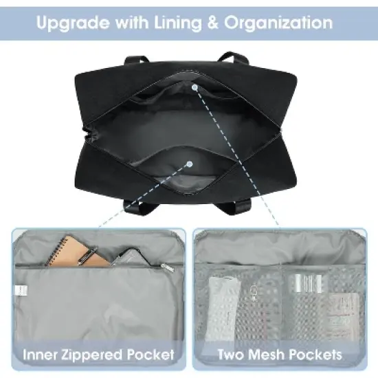 Narwey Carry on luaggage  Airlines Approved Foldable Carry on Bag Travel Duffel image {2}