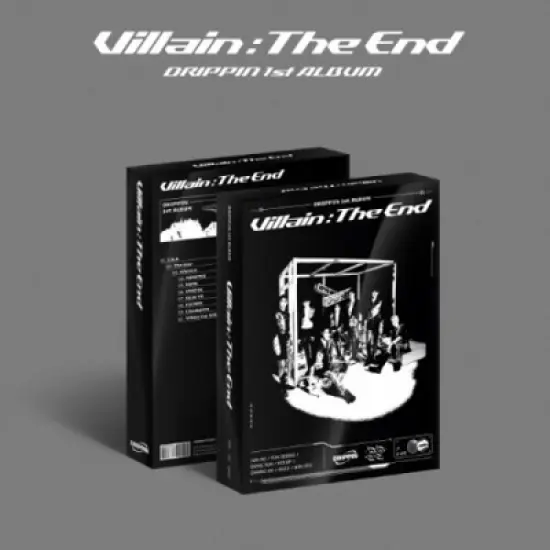 Drippin - Villain: The End - Limited Version - incl. 80pg Photobook, 7pc Photo Card Set, 7pc Stamp Sticker Set, Limited Card + M/V Film Photo (CD) image {1}