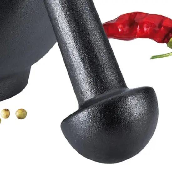 Zassenhaus "XL" Mortar & Pestle, cast iron, 3.75"H image {3}