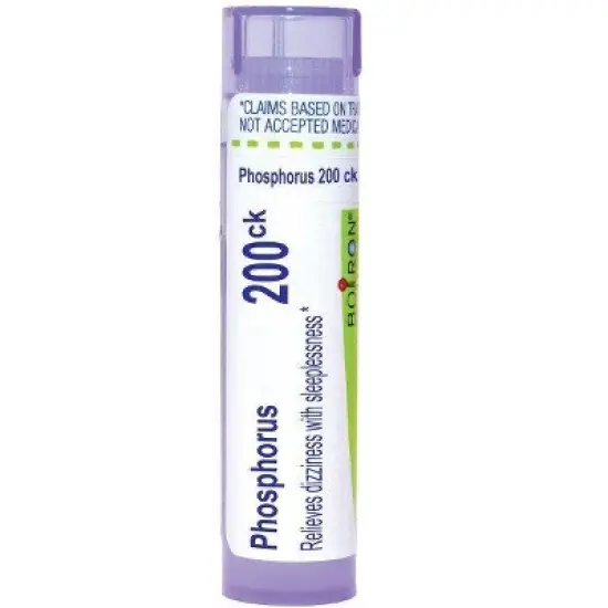 Phosphorus 200CK by Boiron Homeopathic Single Medicine For Stress & Sleep  -  80 Pellet image {10}