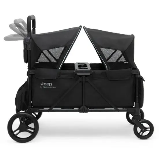 Jeep Evolve Stroller Wagon by Delta Children - Black image {7}