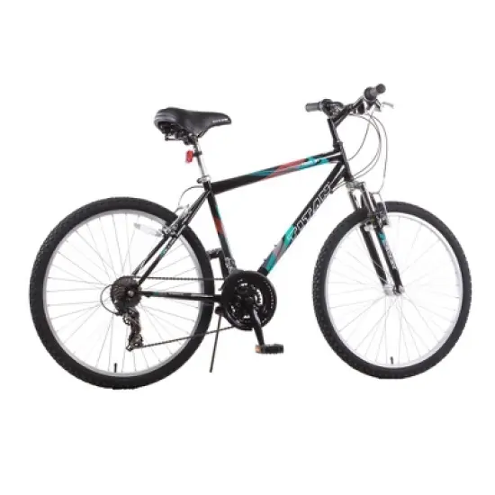 Titan Trail 21-speed Suspension Men's Mountain Bike, 18-Inch Frame, Black image {4}